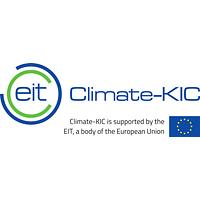 EIT Climate-KIC logo. Climate-KIC is supported by the EIT, a body of the European Union.